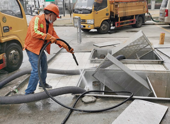 鼓楼隔油池清理